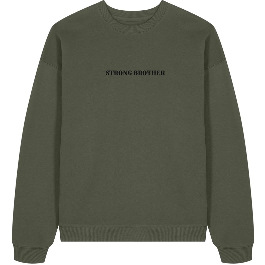 OVERSIZE CREWNECK SWEATER LINE OF BROTHERS