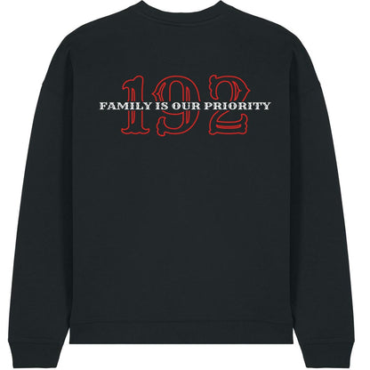 OVERSIZE CREWNECK SWEATER FAMILY FIRST