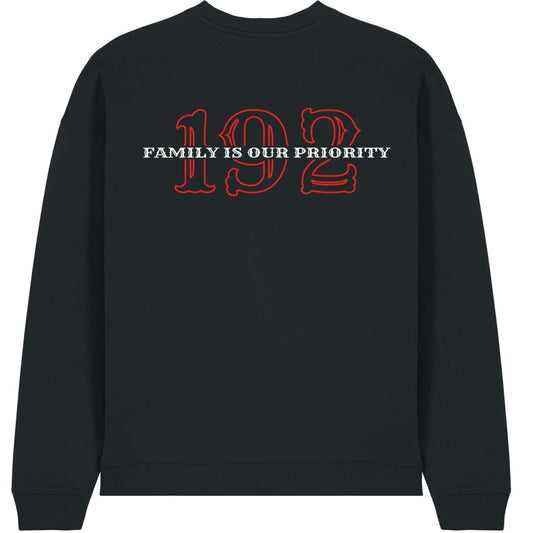 OVERSIZE CREWNECK SWEATER FAMILY FIRST