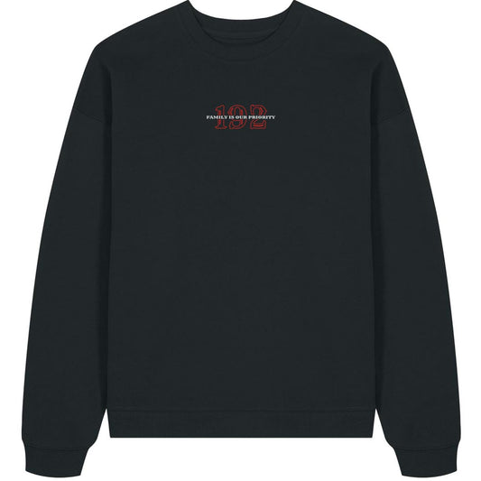 OVERSIZE CREWNECK SWEATER FAMILY FIRST