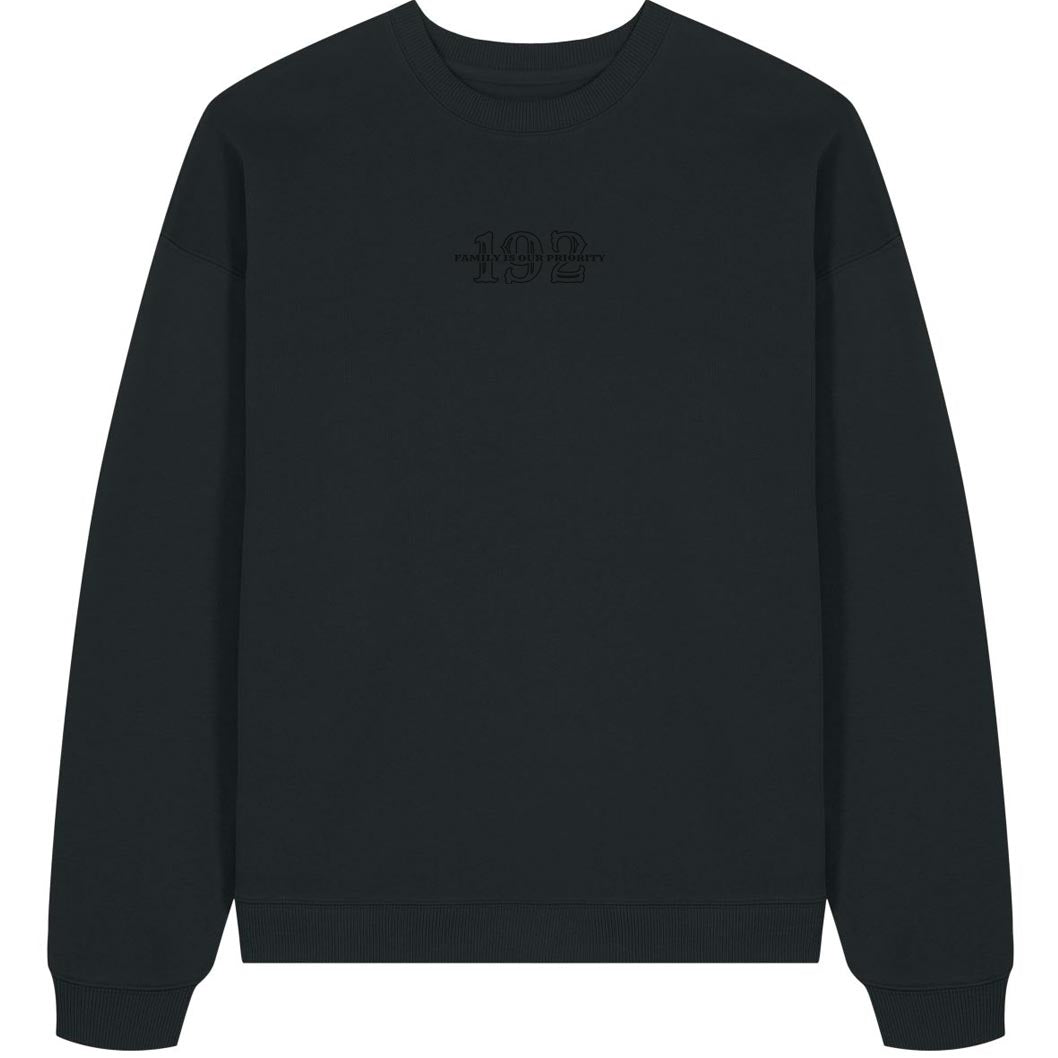 OVERSIZE CREWNECK SWEATER FAMILY FIRST