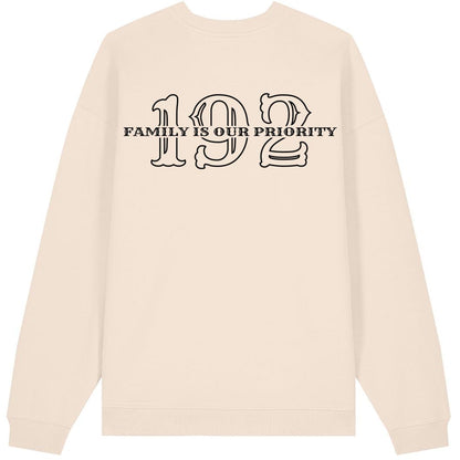 OVERSIZE CREWNECK SWEATER FAMILY FIRST