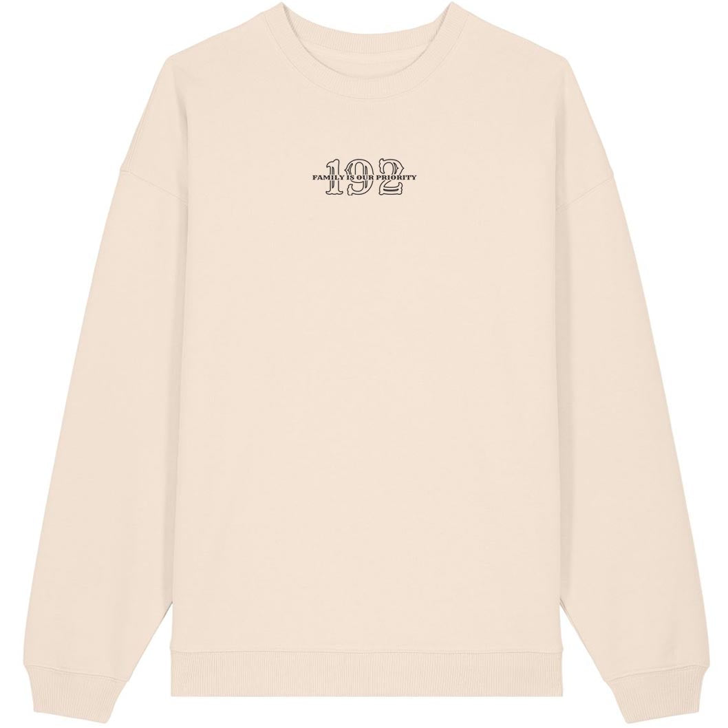 OVERSIZE CREWNECK SWEATER FAMILY FIRST